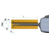 Kroeplin Dijital İç Çap Kanal Komparatörü '10-30 mm' | L210