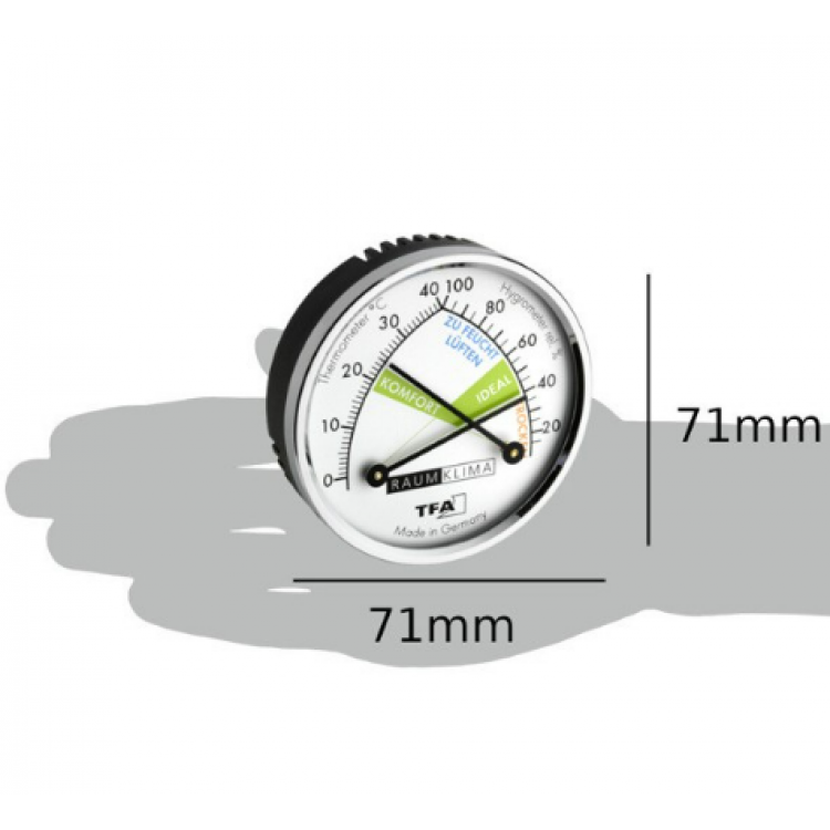 Tfa 45.2024 Analog Sıcaklık ve Nem Ölçer
