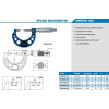 ACCUD Mekanik Pim Uçlu Mikrometre 0-175mm  | 328-001-03