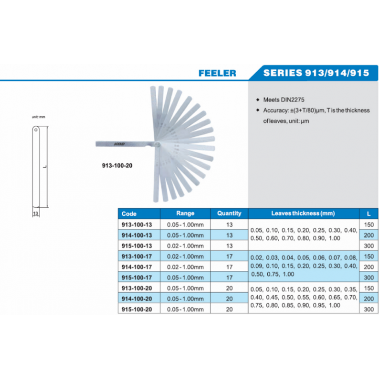 ACCUD Feeler Çakısı | 913-100-20