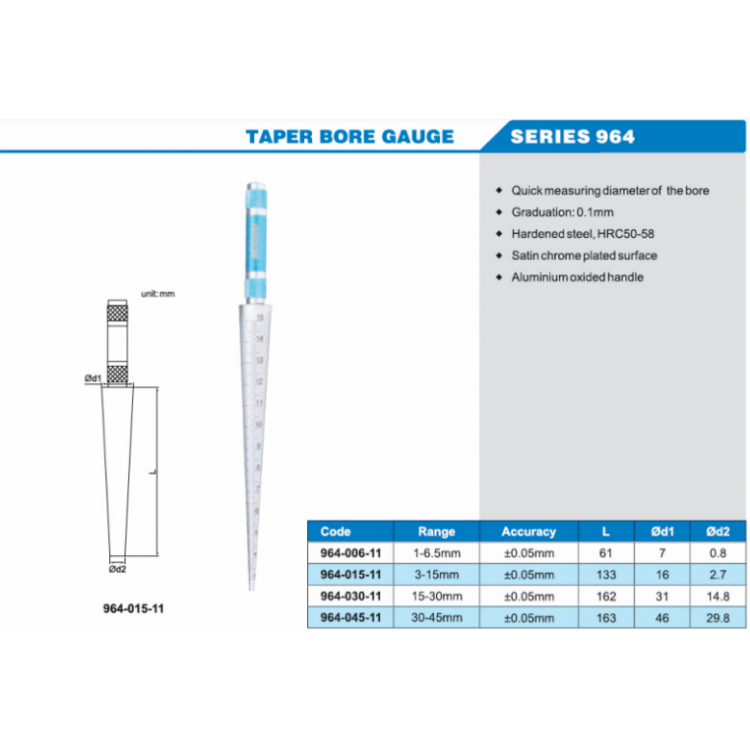 ACCUD Konik Mastar  | 964-006-11