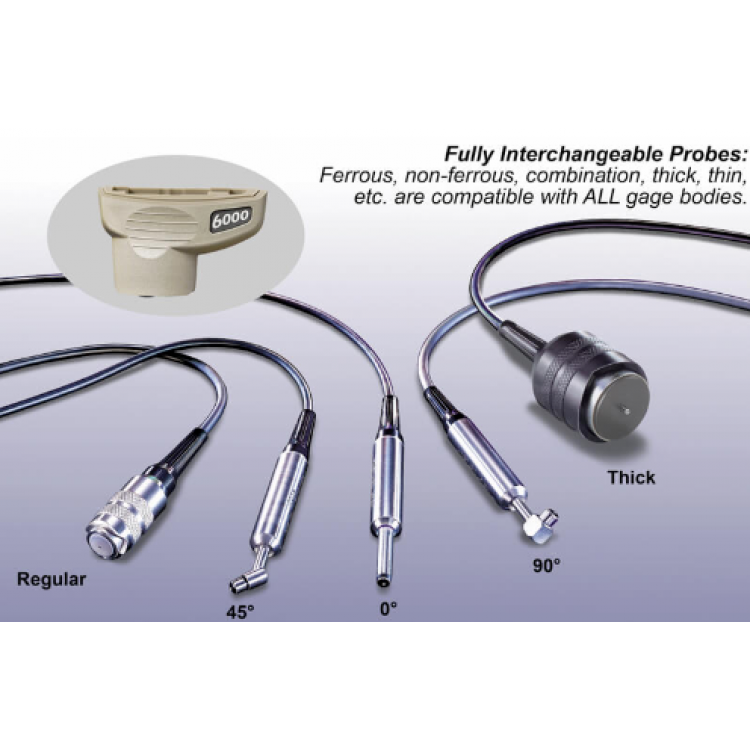 DeFelsko Positector 6000 Kaplama Kalınlık Probları | Demir Çelik Yüzeyler için Prob